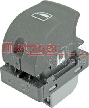 Metzger 0916262 - Выключатель, стеклоподъемник autosila-amz.com