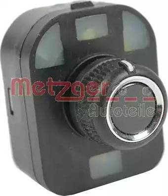 Metzger 0916278 - Выключатель, регулирование зеркал autosila-amz.com