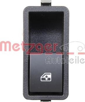 Metzger 0916718 - Выключатель, стеклоподъемник autosila-amz.com