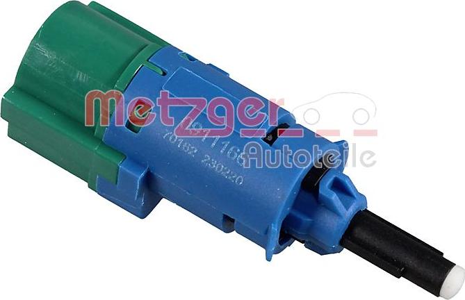 Metzger 0911166 - Выключатель фонаря сигнала торможения autosila-amz.com
