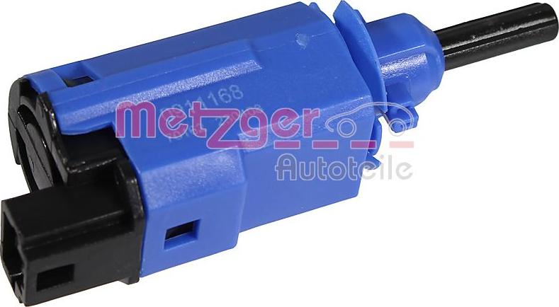 Metzger 0911168 - Выключатель, привод сцепления (Tempomat) autosila-amz.com