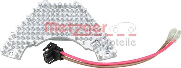 Metzger 0917024 - Блок управления, отопление / вентиляция autosila-amz.com