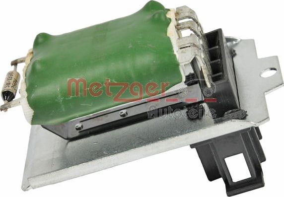 Metzger 0917161 - Сопротивление, реле, вентилятор салона autosila-amz.com