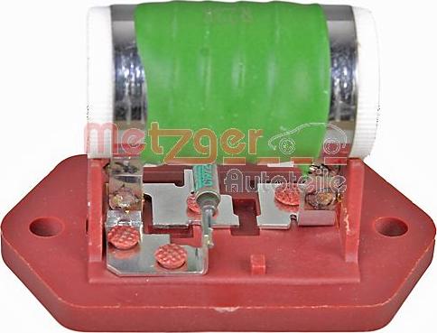 Metzger 0917358 - Дополнительный резистор, электромотор - вентилятор радиатора autosila-amz.com