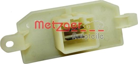 Metzger 0917302 - Регулятор, вентилятор салона autosila-amz.com
