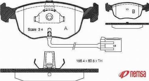 Metzger 1170738 - Тормозные колодки, дисковые, комплект autosila-amz.com