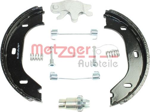 Metzger 0152001 - Комплект тормозов, ручник, парковка autosila-amz.com