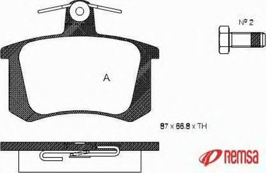 Metzger 013520 - Тормозные колодки, дисковые, комплект autosila-amz.com