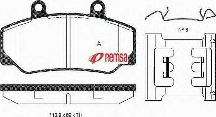 Metzger 017620 - Тормозные колодки, дисковые, комплект autosila-amz.com