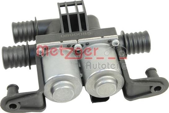 Metzger 0899085 - Регулирующий клапан охлаждающей жидкости autosila-amz.com