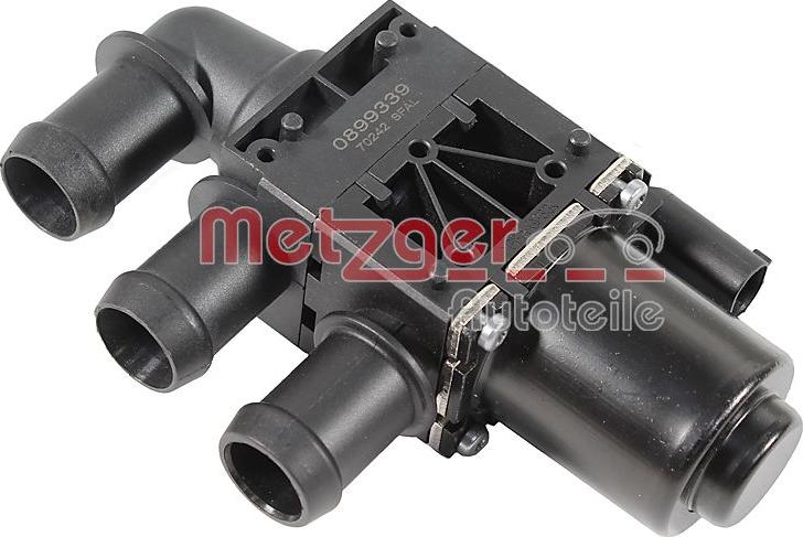 Metzger 0899339 - Регулирующий клапан охлаждающей жидкости autosila-amz.com