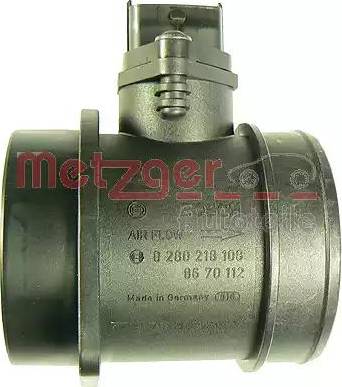 Metzger 0890187 - Датчик потока, массы воздуха autosila-amz.com