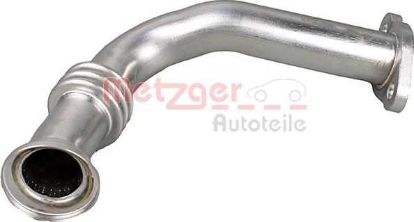 Metzger 0892745 - Трубка, клапан возврата ОГ autosila-amz.com