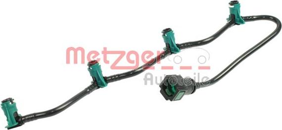 Metzger 0840095 - Шланг, утечка топлива autosila-amz.com