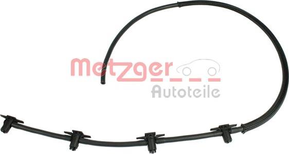 Metzger 0840045 - Шланг, утечка топлива autosila-amz.com