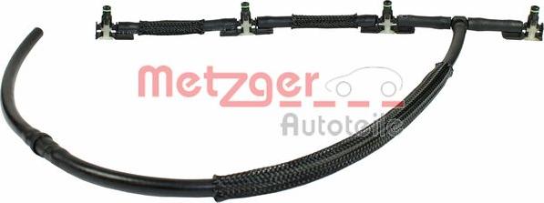 Metzger 0840051 - Шланг, утечка топлива autosila-amz.com