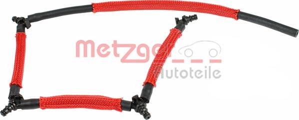 Metzger 0840066 - Шланг, утечка топлива autosila-amz.com