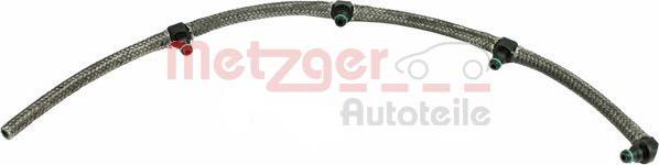 Metzger 0840061 - Шланг, утечка топлива autosila-amz.com