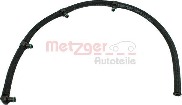 Metzger 0840004 - Шланг, утечка топлива autosila-amz.com