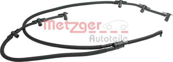 Metzger 0840086 - Шланг, утечка топлива autosila-amz.com