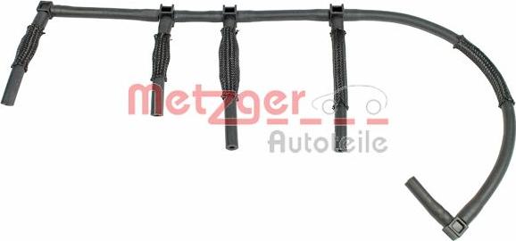 Metzger 0840034 - Шланг, утечка топлива autosila-amz.com