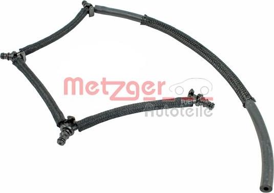 Metzger 0840031 - Шланг, утечка топлива autosila-amz.com