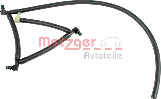 Metzger 0840033 - Шланг, утечка топлива autosila-amz.com