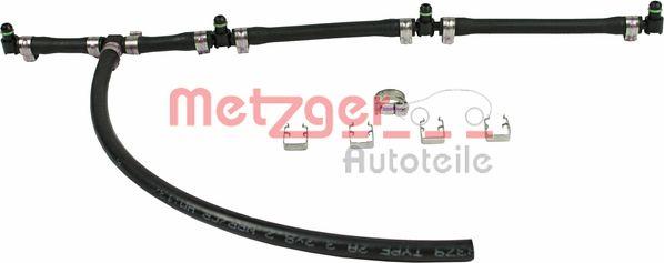 Metzger 0840023 - Шланг, утечка топлива autosila-amz.com