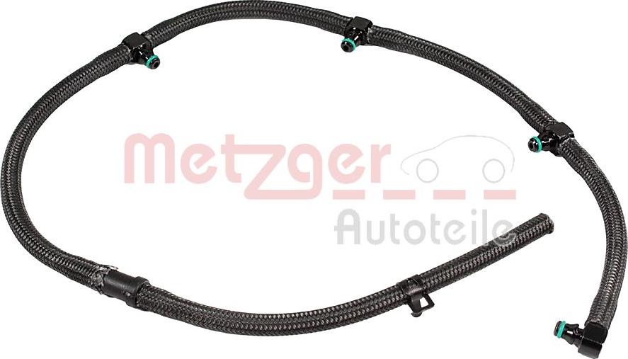 Metzger 0840143 - Шланг, утечка топлива autosila-amz.com