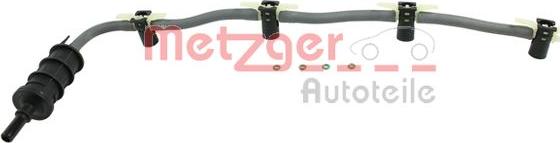 Metzger 0840109 - Шланг, утечка топлива autosila-amz.com