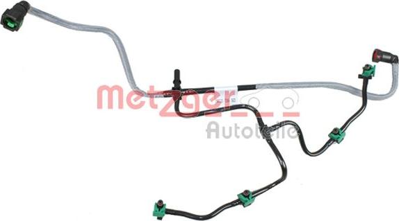 Metzger 0840125 - Шланг, утечка топлива autosila-amz.com