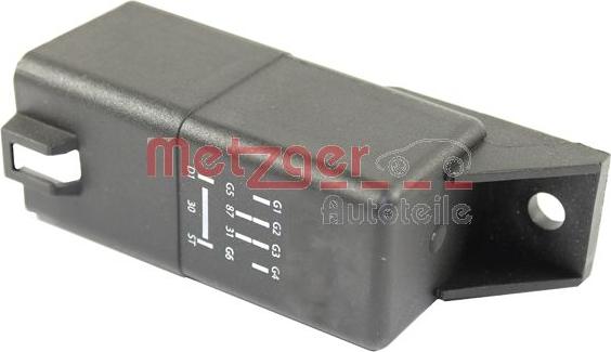 Metzger 0884014 - Реле, система накаливания autosila-amz.com
