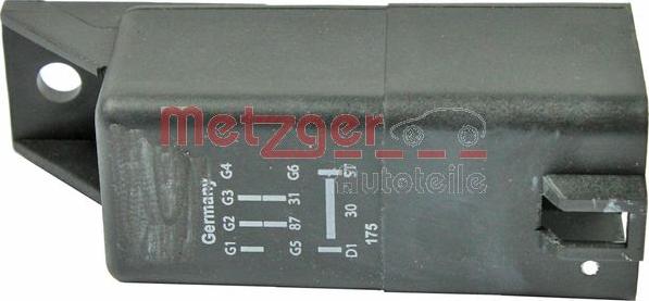 Metzger 0884015 - Реле, система накаливания autosila-amz.com