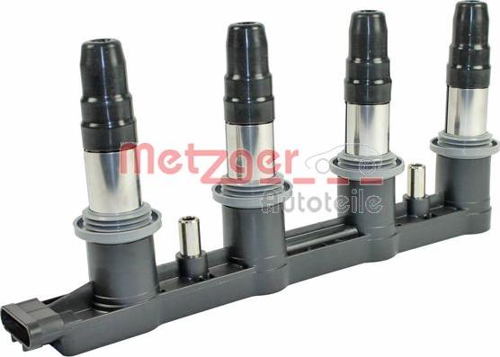 Metzger 0880454 - Катушка зажигания autosila-amz.com