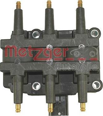 Metzger 0880412 - Катушка зажигания autosila-amz.com