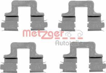 Metzger 109-1606 - Комплектующие для колодок дискового тормоза autosila-amz.com