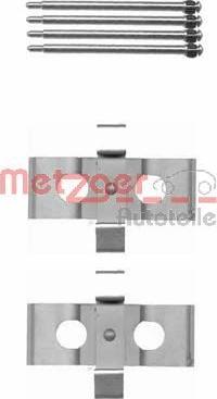 Metzger 109-1635 - Комплектующие для колодок дискового тормоза autosila-amz.com