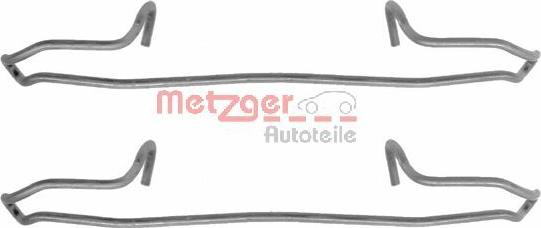 Metzger 109-1159 - Комплектующие для колодок дискового тормоза autosila-amz.com