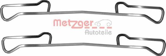 Metzger 109-1150 - Комплектующие для колодок дискового тормоза autosila-amz.com