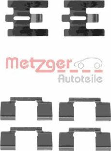 Metzger 109-1160 - Комплектующие для колодок дискового тормоза autosila-amz.com