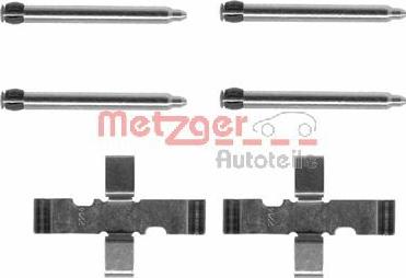 Metzger 109-1101 - Комплектующие для колодок дискового тормоза autosila-amz.com