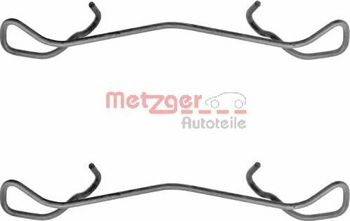 Metzger 109-1189 - Комплектующие для колодок дискового тормоза autosila-amz.com