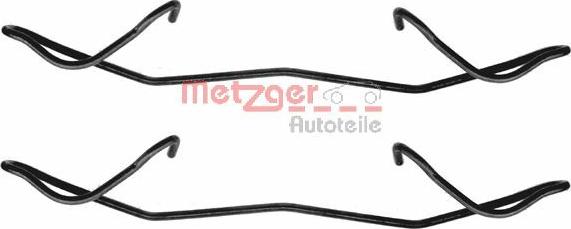 Metzger 109-1180 - Комплектующие для колодок дискового тормоза autosila-amz.com