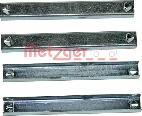 Metzger 109-1857 - Комплектующие для колодок дискового тормоза autosila-amz.com
