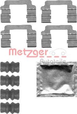 Metzger 109-1830 - Комплектующие для колодок дискового тормоза autosila-amz.com