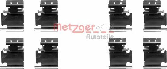 Metzger 109-1298 - Комплектующие для колодок дискового тормоза autosila-amz.com