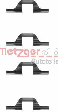 Metzger 109-1263 - Комплектующие для колодок дискового тормоза autosila-amz.com