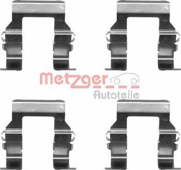 Metzger 109-1279 - Комплектующие для колодок дискового тормоза autosila-amz.com