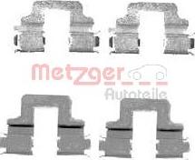 Metzger 109-1731 - Комплектующие для колодок дискового тормоза autosila-amz.com