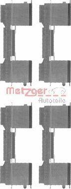 Metzger 109-1729 - Комплектующие для колодок дискового тормоза autosila-amz.com